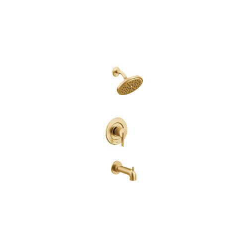 Moen® T2263EPBG Tub/Shower Trim, 1.75 gpm Shower, Brushed Gold First