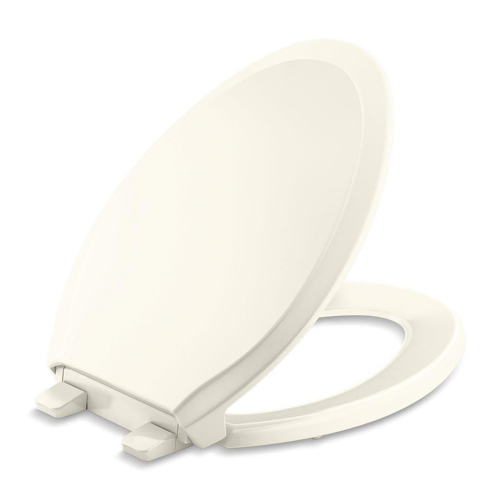 thumbnail image 2 of Kohler K-27331-0 Glissade ReadyLatch Quiet-Close Elongated Toilet Seat In White 2 of 11
