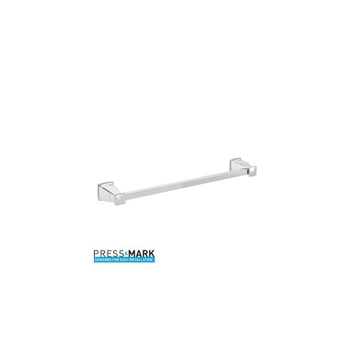 Moen® MY3518CH Hensley™ Towel Bar, 18 in L Bar, Polished Chrome First