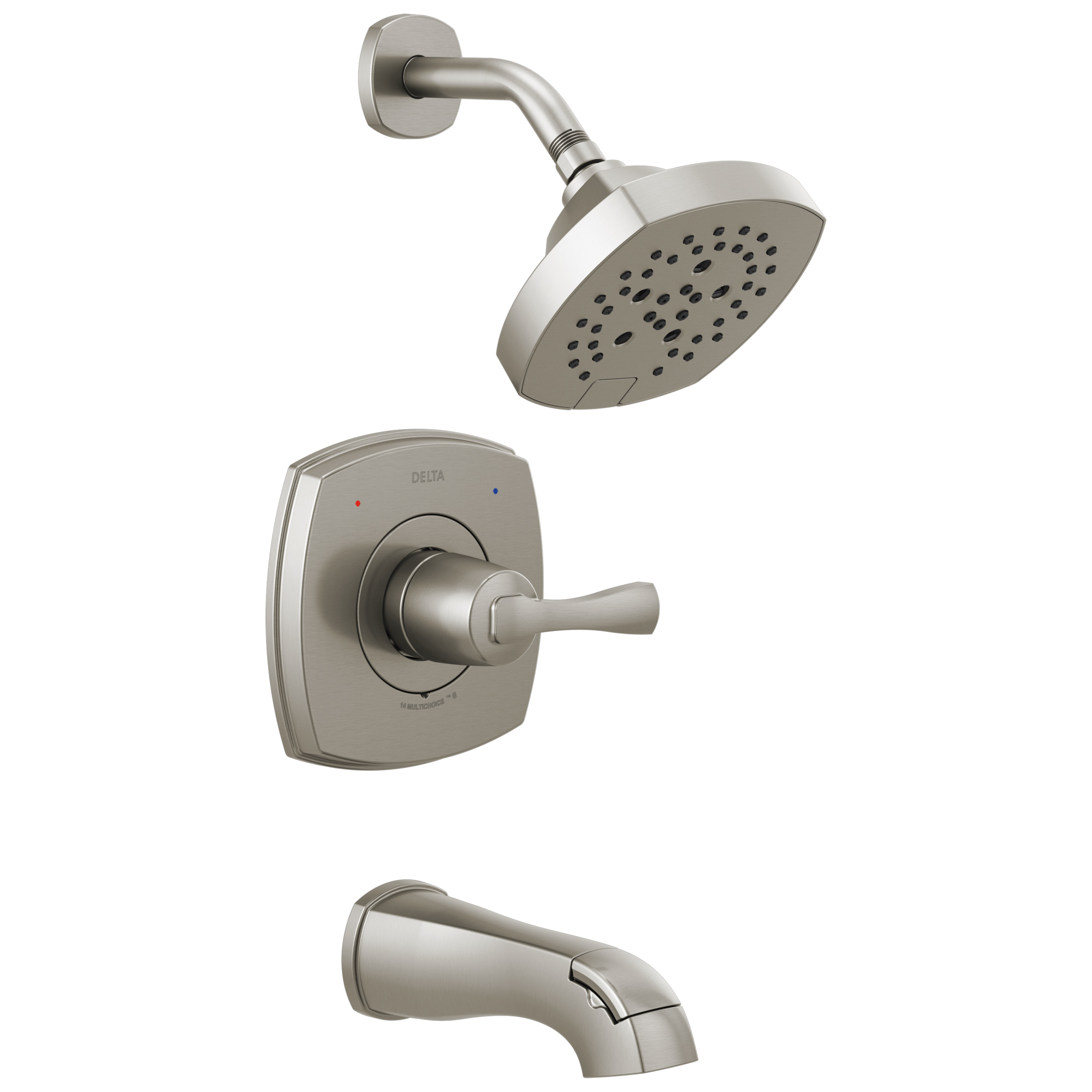 T14476SSPR Delta Stryke® 14 Series Tub and Shower, Lumicoat