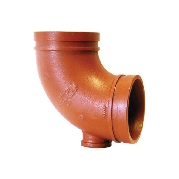Anvil® 0890039746 FIG E-9 90 deg Drain Elbow With 1 in FNPT Outlet, 4 ...