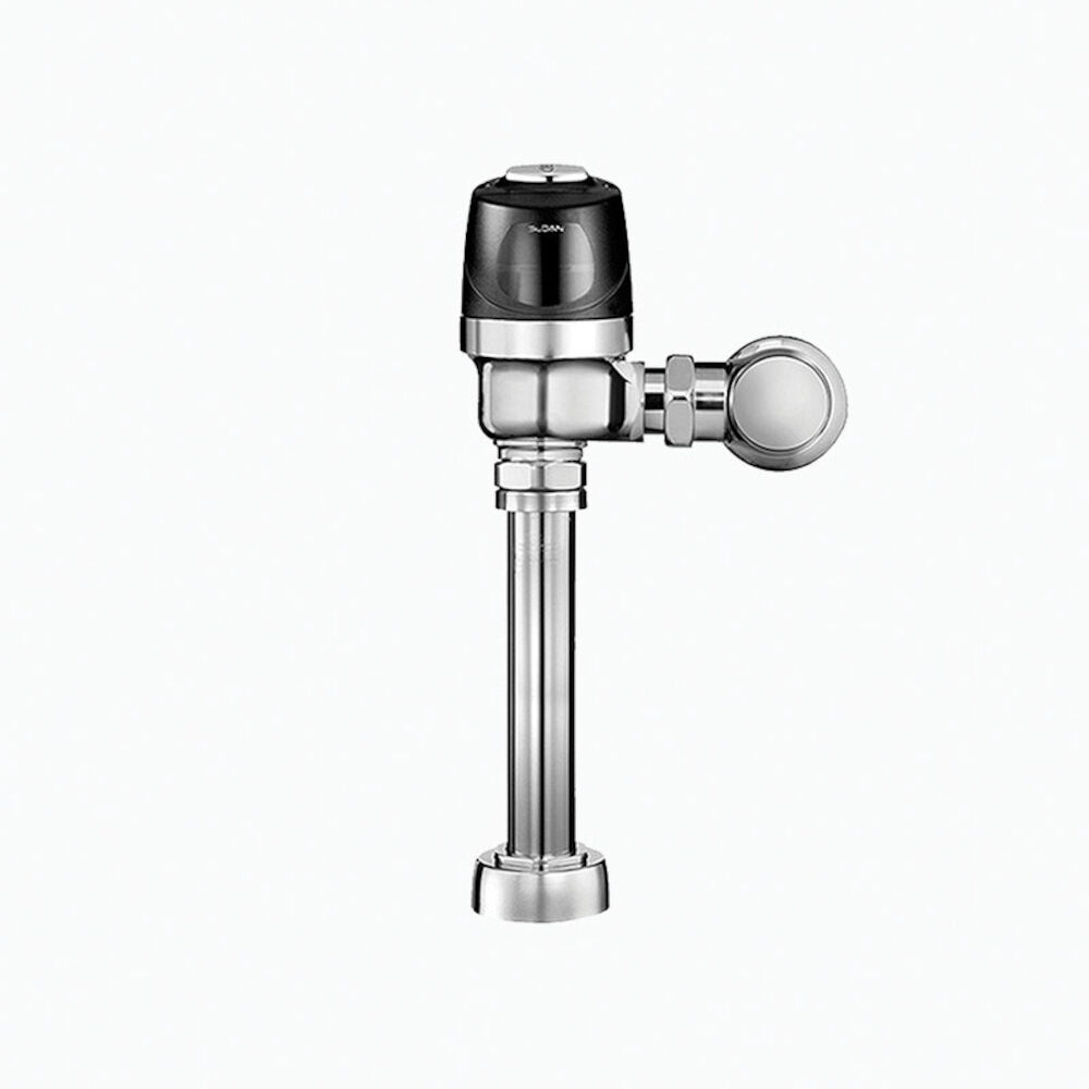 3790011 8111 Single-Flush Sensor Exposed Flushometer, Battery, Polished Chrome