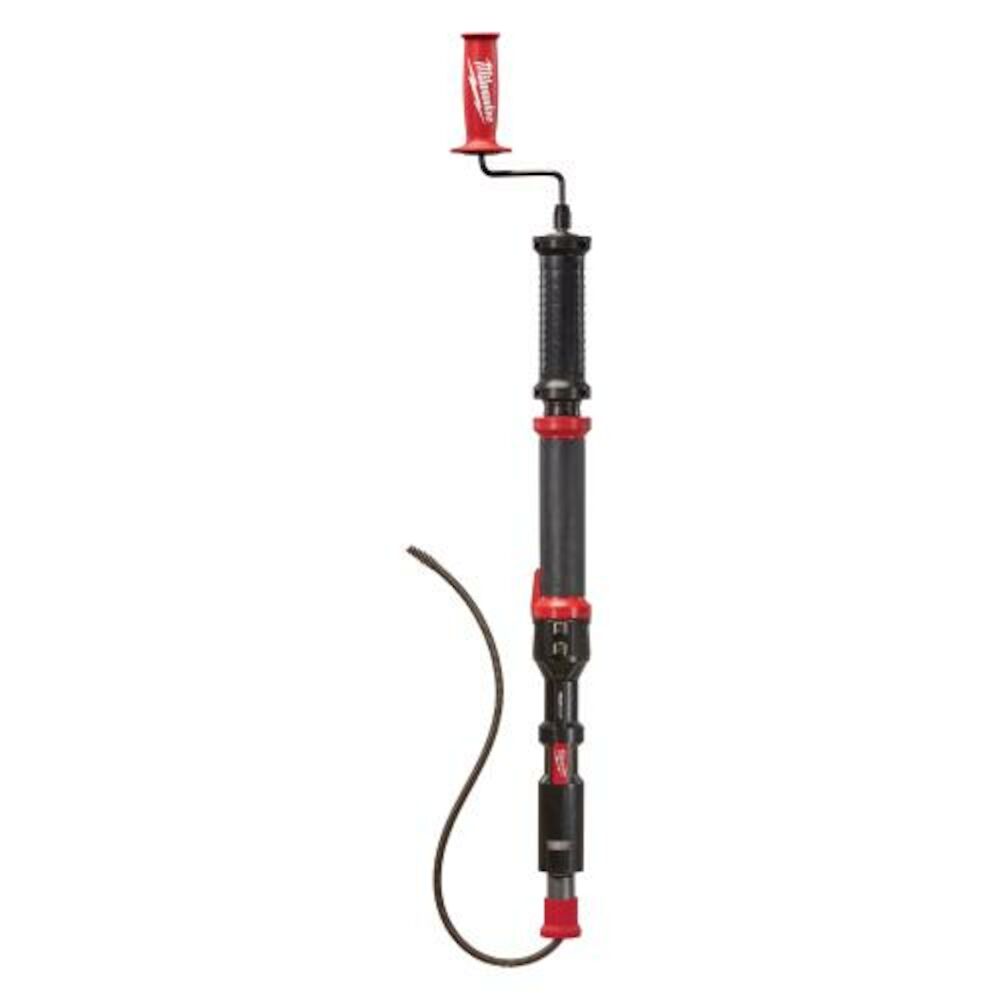 Milwaukee® Tool TRAPSNAKE™ 49-16-2574 Cordless Urinal Auger, 3/8 in Diax4 ft L Cable, Rubber/Steel