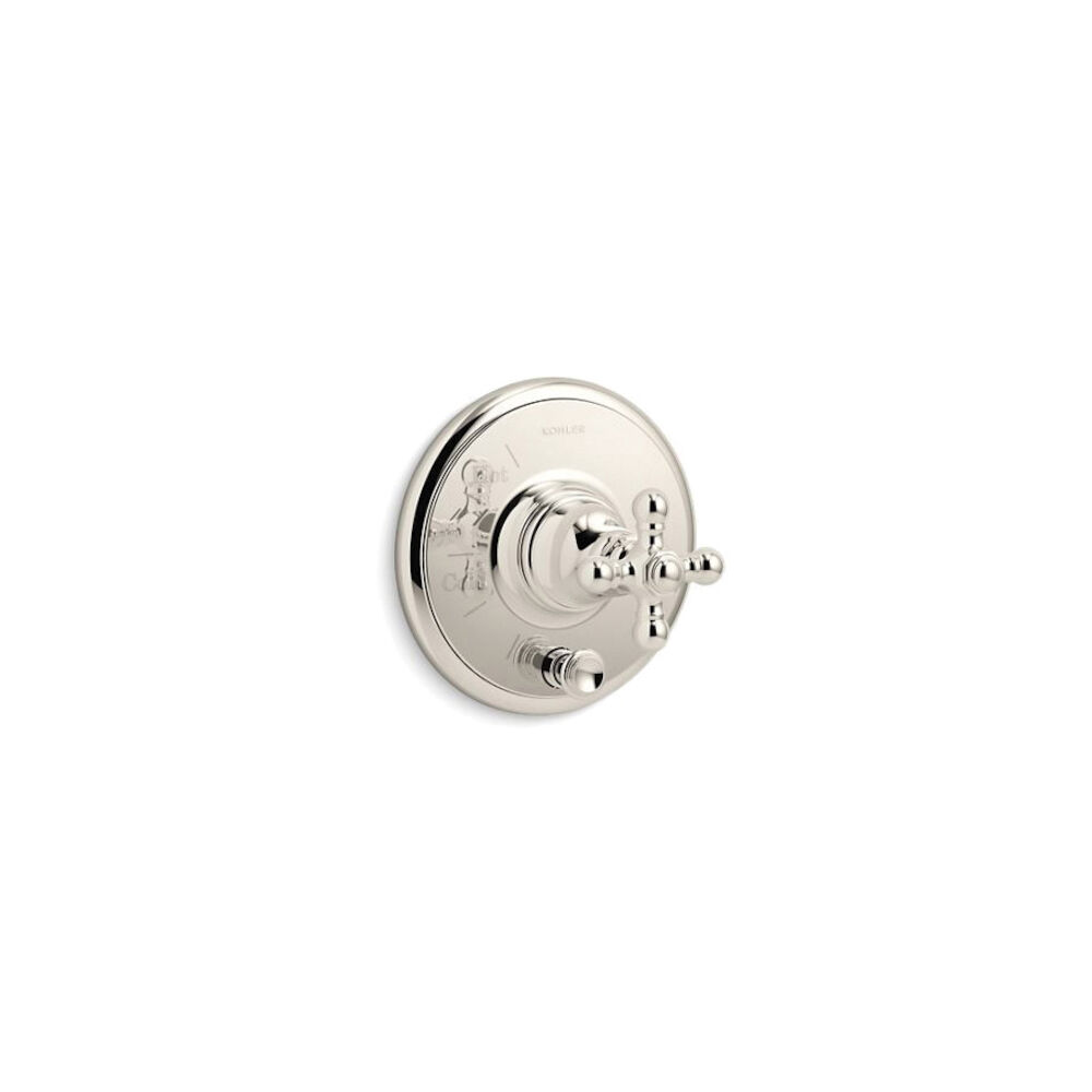 Kohler® T72768-3-SN Artifacts® Rite-Temp® Valve Trim, Vibrant Polished Nickel