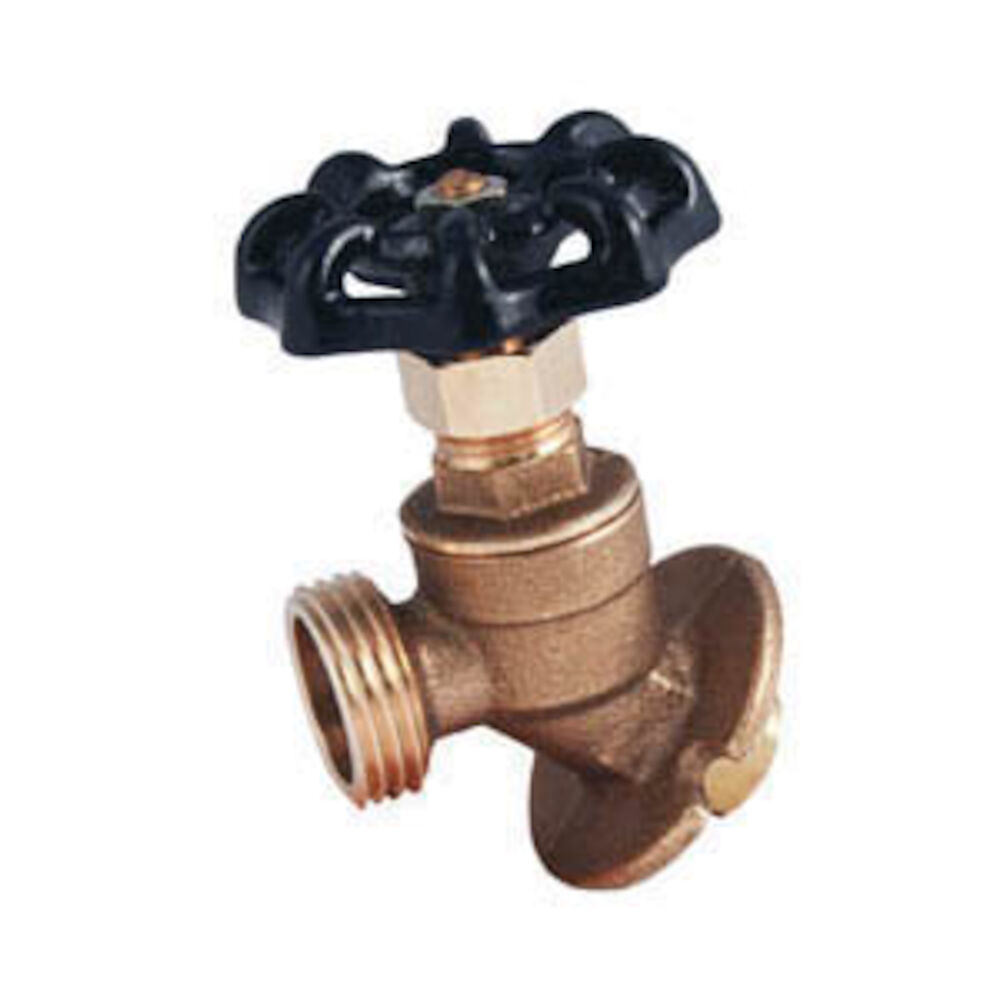 LEGEND 107-184 T/S-541 Low Pressure Sillcock, 1/2x3/4 in, CxMale Garden Hose Thread, Brass Body, Handwheel Actuator, Import