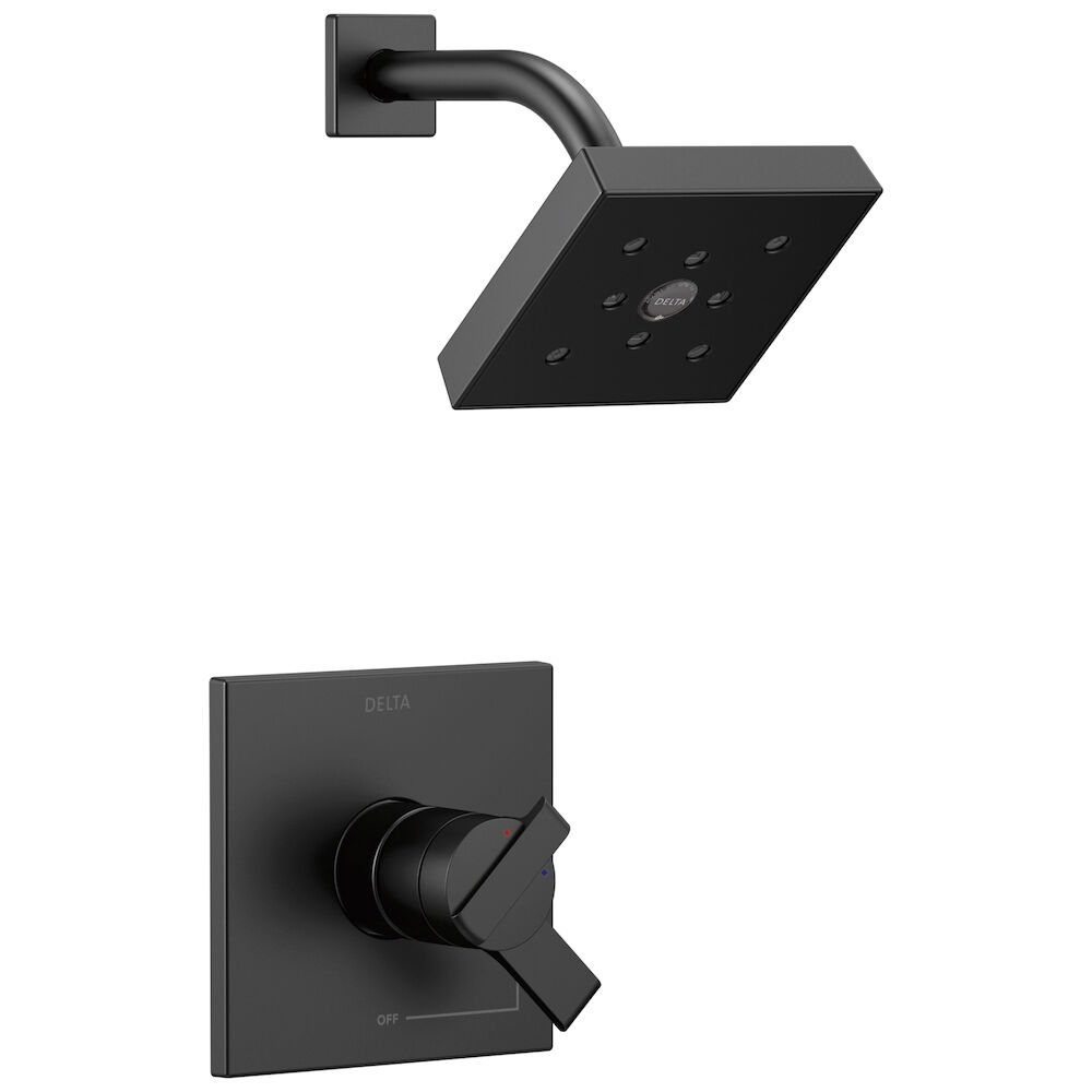 Delta Ara® Monitor® 17 Series H2OKinetic® Shower Trim, Matte Black