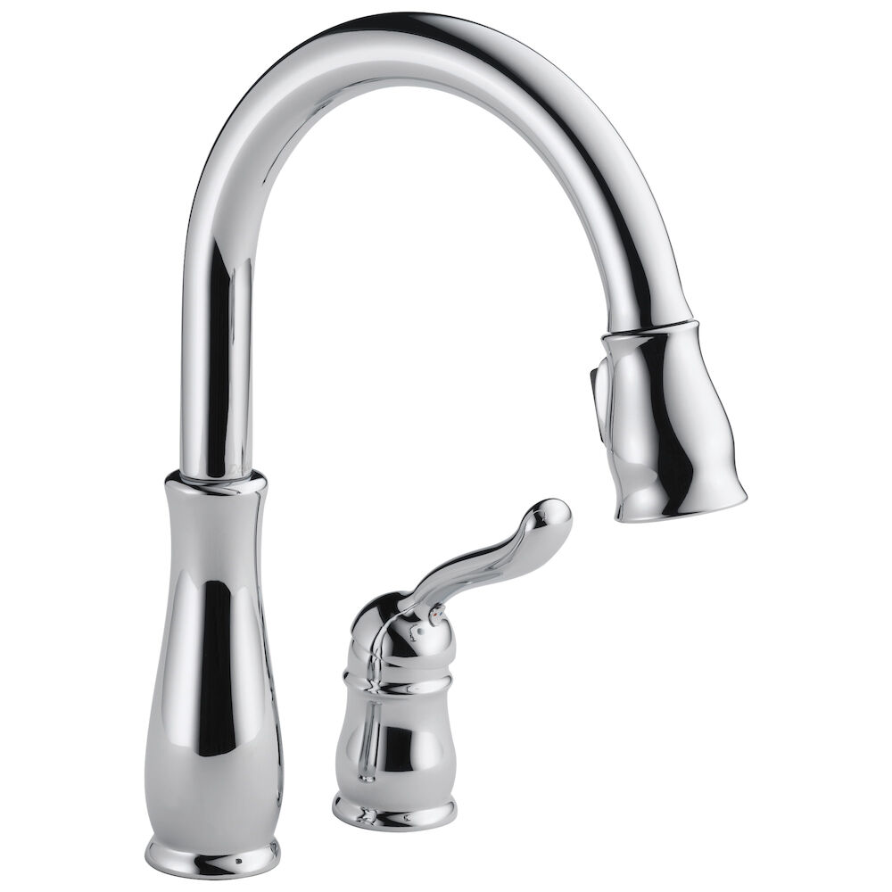 Delta Leland® Single Handle Pull-Down Kitchen Faucet, Chrome