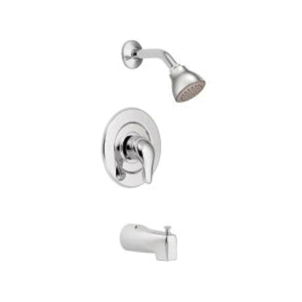 Moen® TL471EP Chateau® Tub/Shower Trim Kit, 1.75 gpm Shower, Chrome Plated