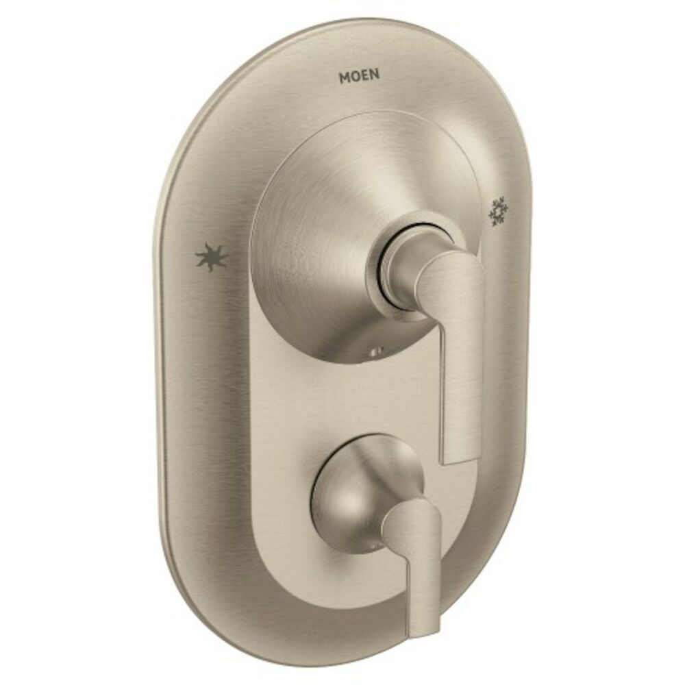 Moen® TS2200BN Doux Brushed Nickel Posi-Temp® w/ Diverter Tub/Shower Valve Only