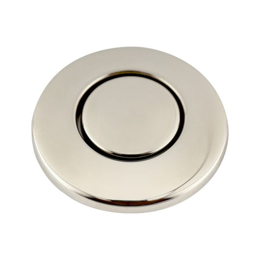 InSinkErator® STC-PN Push Air Switch Button, Polished Nickel