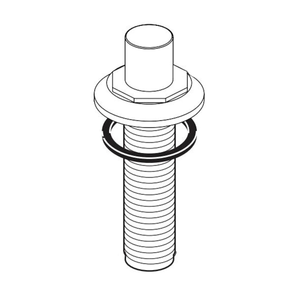 Brizo Rook® Dispenser Base Assembly, Polished Gold