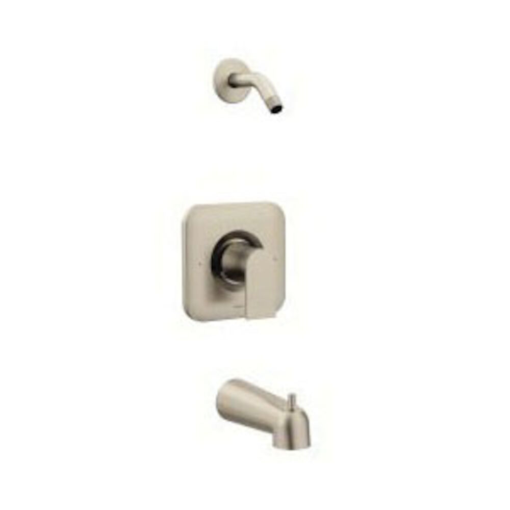 Moen® T2473NHBN Tub/Shower Trim, 1.75 gpm Shower, Brushed Nickel