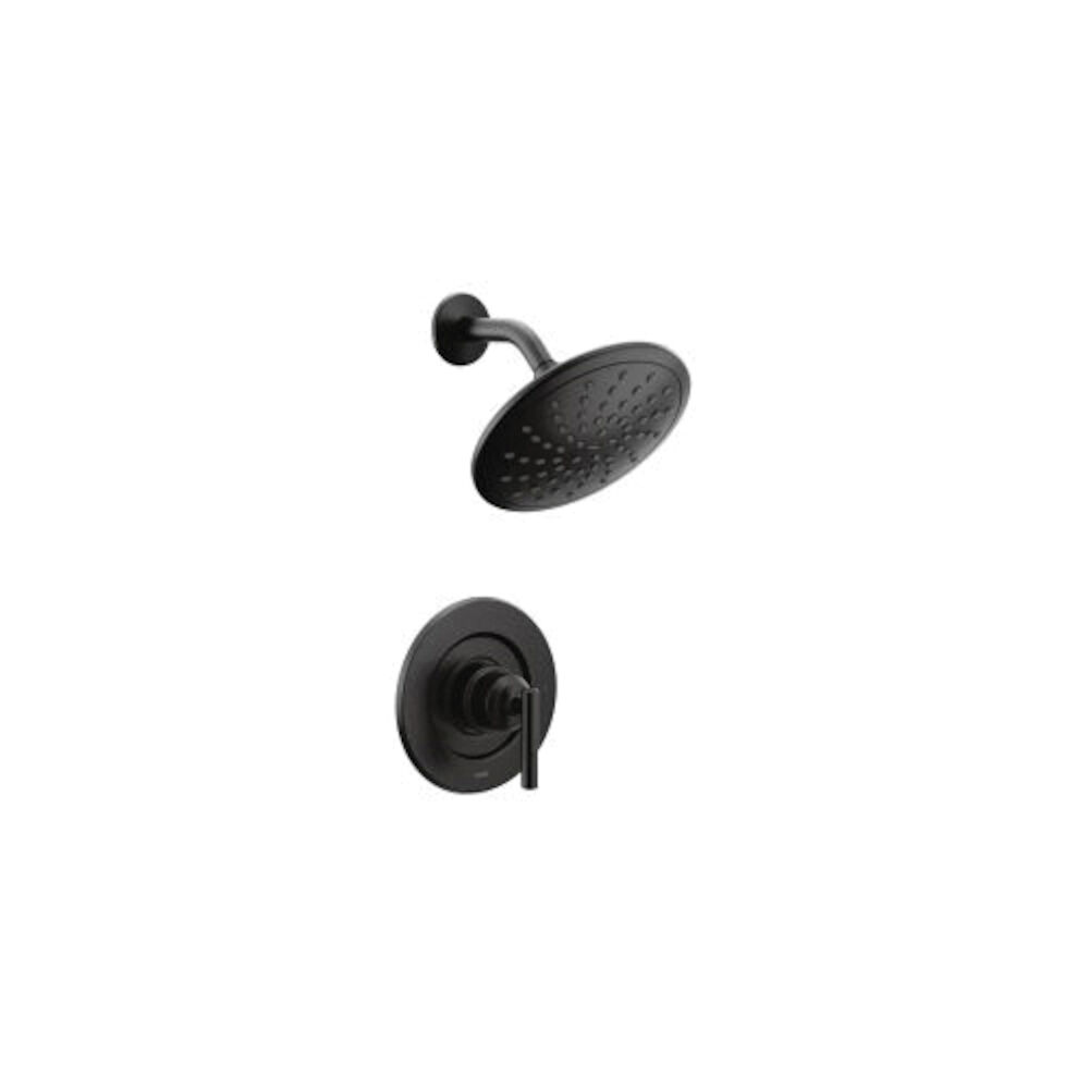 Moen® M-Pact™ T3002EPBL Shower Only Trim, 1.75 gpm Shower, Matte Black