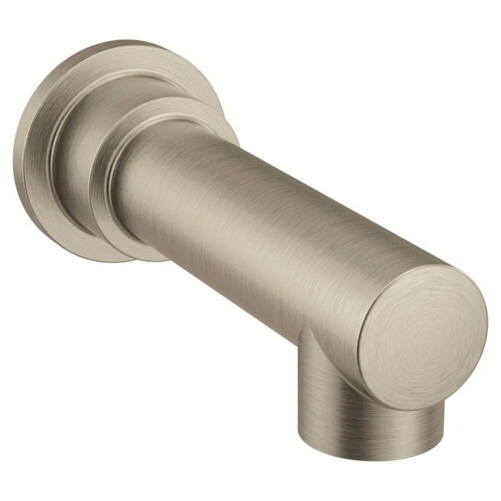 Moen® 195827BN Align™ Non-Diverter Tub Spout, 1/2" Slip Fit/CC, Metal, Brushed Nickel, Import