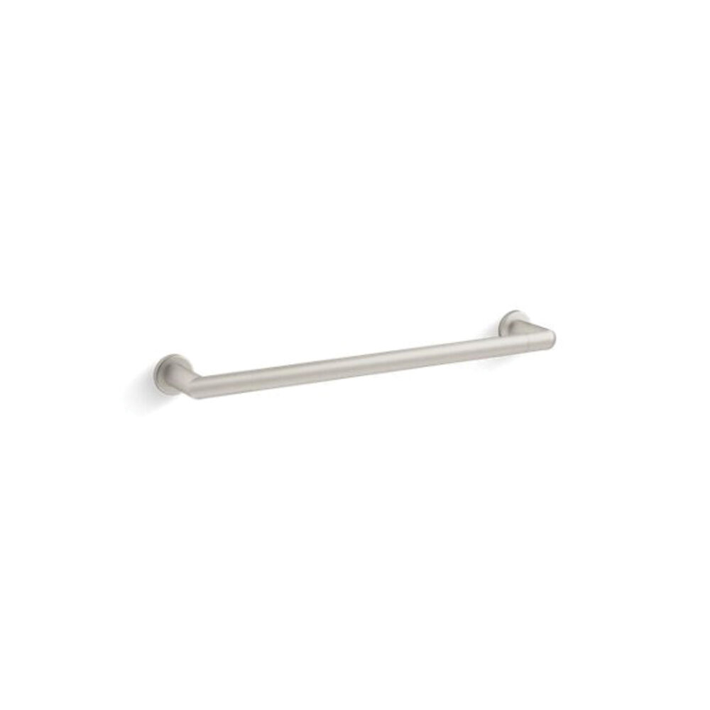 Kohler® 97878-BN Kumin® Towel Bar, 18 in L Bar, Vibrant® Brushed Nickel