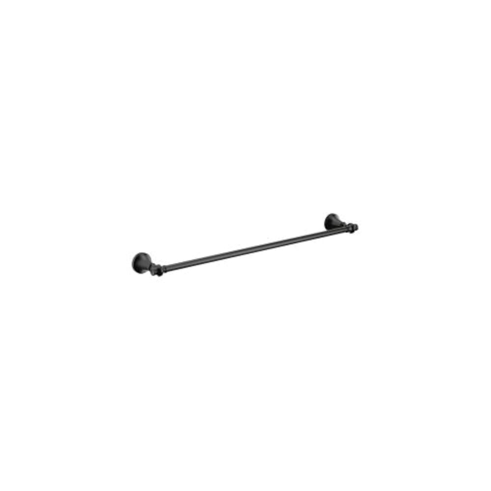 Moen® YB0524BL Colinet™ Towel Bar, 24" L Bar, Matte Black