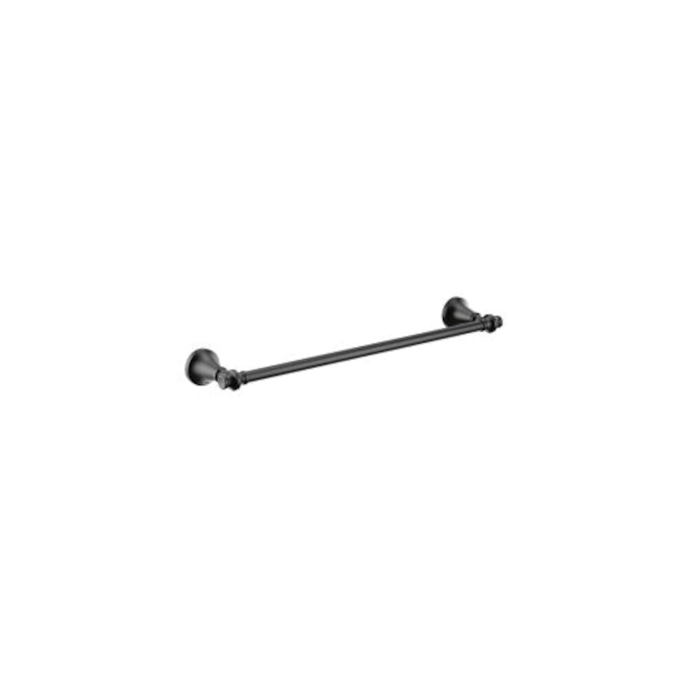 Moen® YB0518BL Colinet™ Towel Bar, 18" L Bar, Matte Black