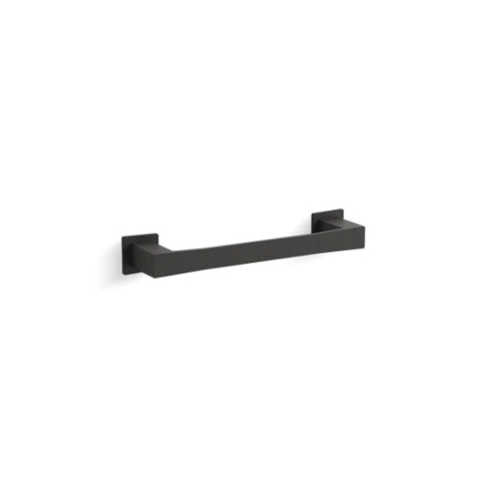 Kohler® 26635-BL Honesty® Towel Bar, 12" L Bar, Stainless Steel/Zinc, Matte Black