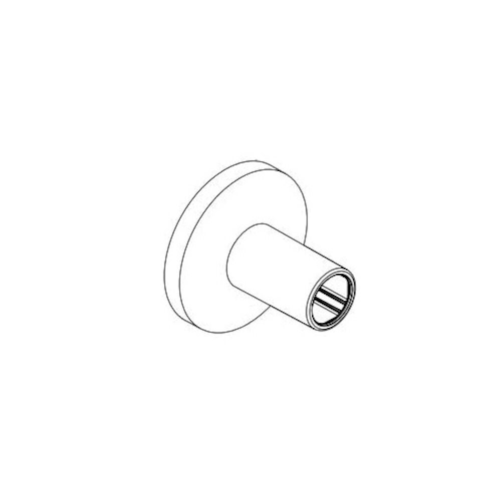 Delta Universal Showering Components Round Upper Escutcheon, Matte Black