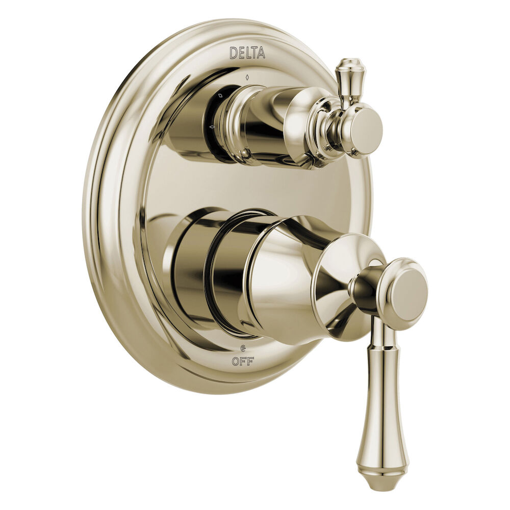 Delta Cassidy™ Traditional Monitor® 14 Series Valve Trim with 3-Setting Integrated Diverter, Polished Nickel