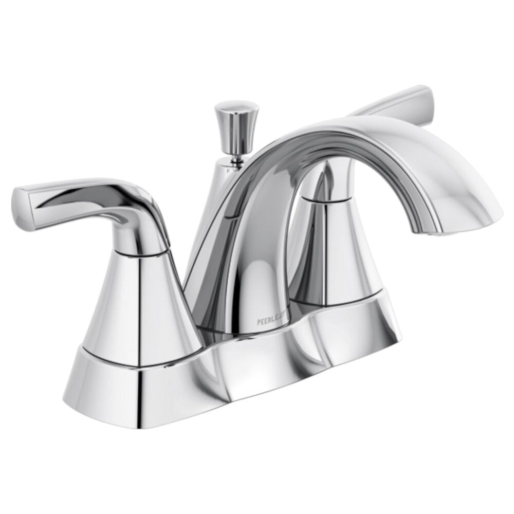 Peerless Parkwood® Two Handle Centerset Lavatory Faucet, Chrome