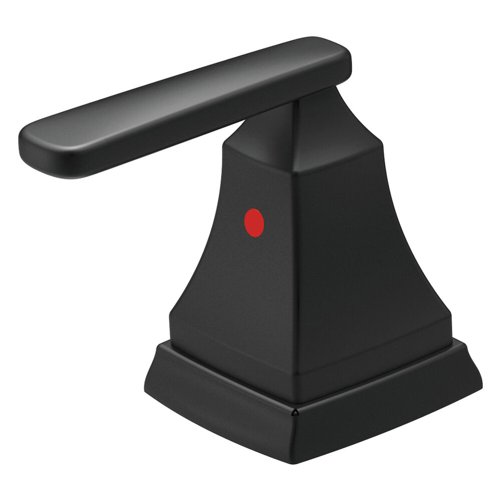 Delta Ashlyn® Lavatory Metal Lever Handles - Qty 2, Matte Black