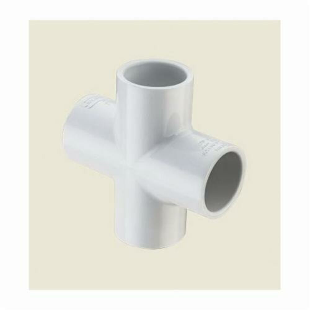 Spears® 420-020 Standard Cross, 2 in, Socket, SCH 40/STD, PVC, Domestic