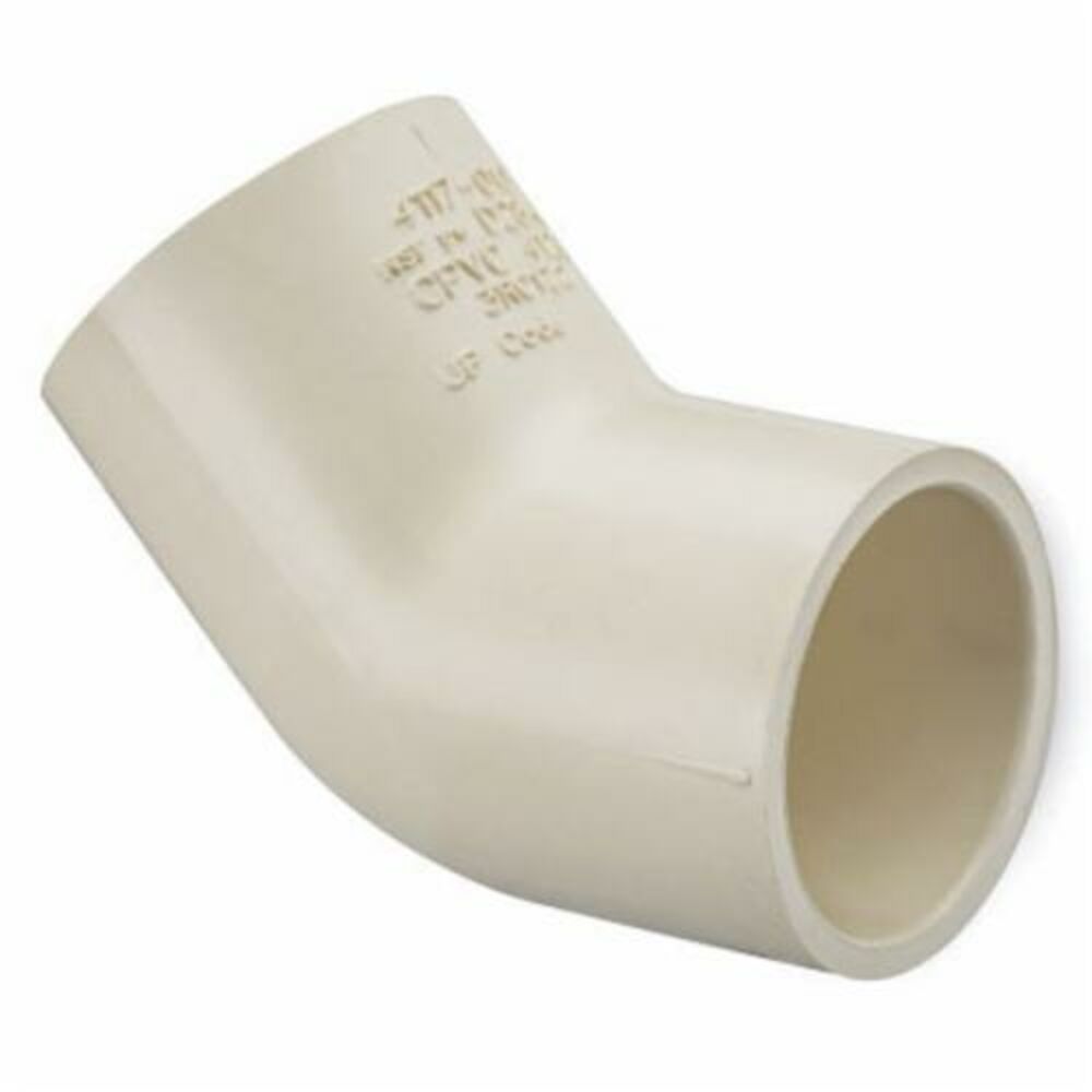 Spears® EverTUFF® CTS 4117-010 Elbow, 45 deg Elbow, 1 in, Socket, CPVC, Domestic