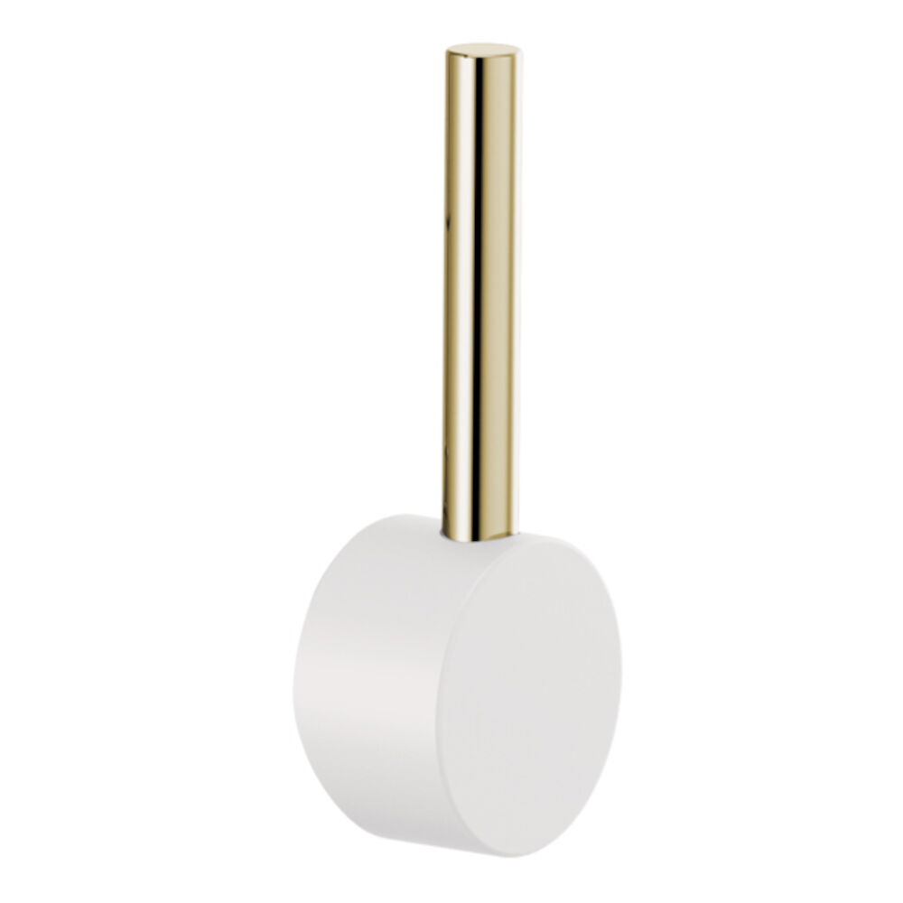 Brizo Jason Wu for Brizo™ Pull-Down Faucet Metal Lever Handle Kit, Matte White/Polished Nickel