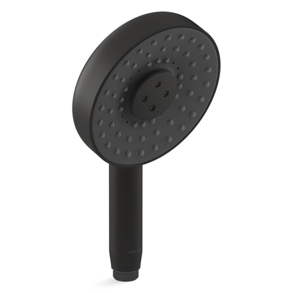 Kohler® 26282-G-BL Statement® Round 3-Function Handshower w/ Katalyst® Air-Induction Technology, 1.75 gpm, Matte Black