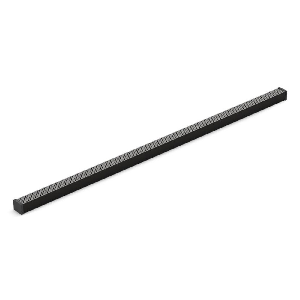 Kohler® 80662-BL 1-1/4" x 36" Linear Drain Grate w/ Perforated Pattern, Matte Black