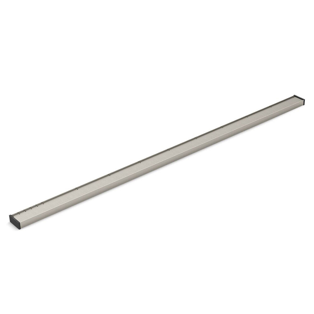 Kohler® 80649-BNK 2-1/2" x 60" Linear Drain Grate w/ Tile-in Panel, Brushed Nickel