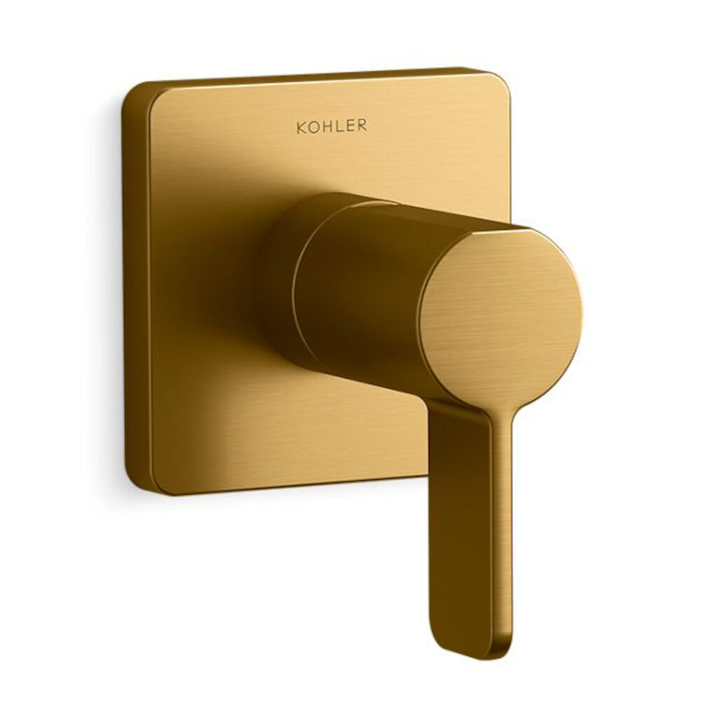 Kohler® T23509-4-2MB Parallel® Transfer Valve Trim with Lever Handle, Brushed Brass