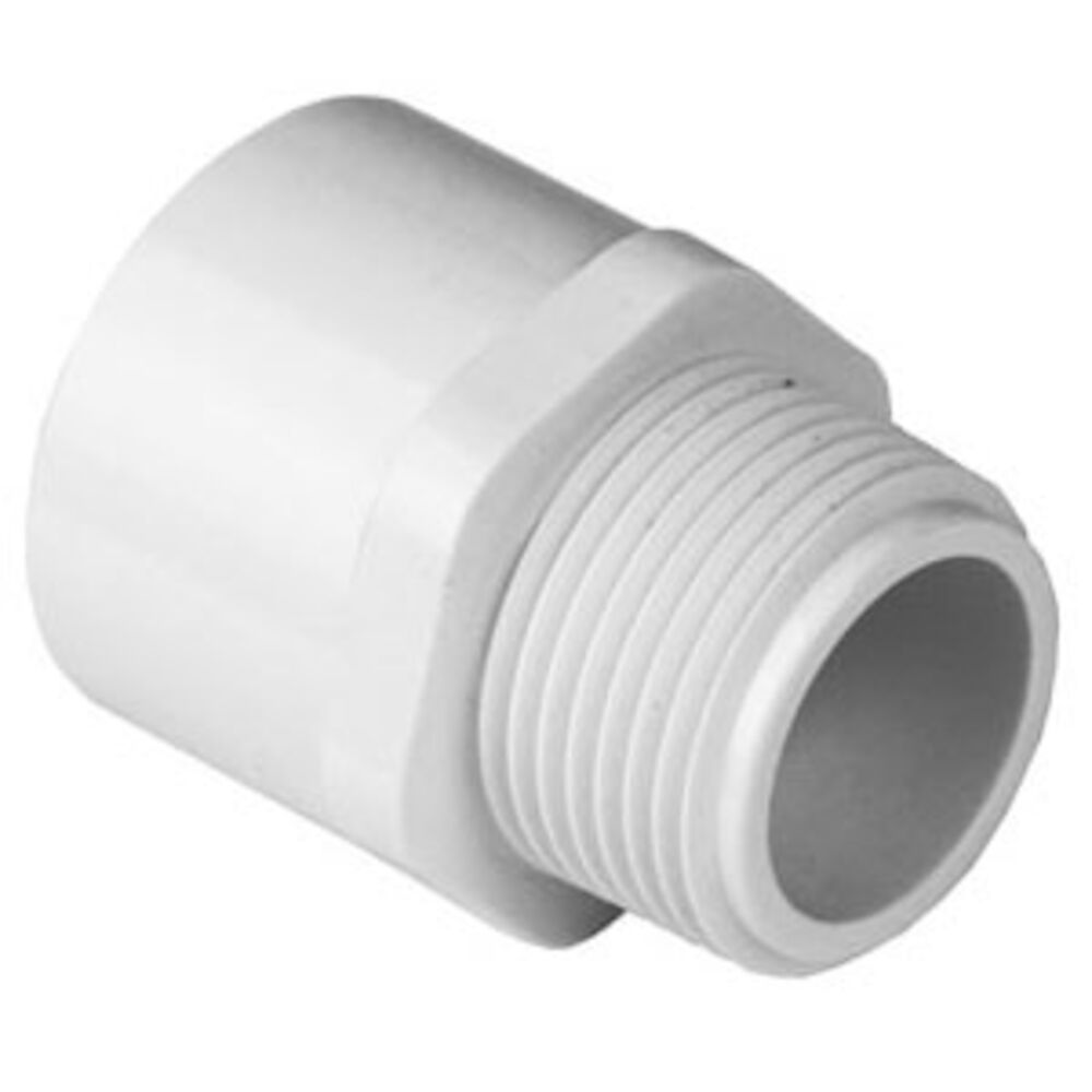 Spears® 436-007 Standard Adapter, 3/4 in, MNPTxSocket, SCH 40/STD, PVC, Domestic