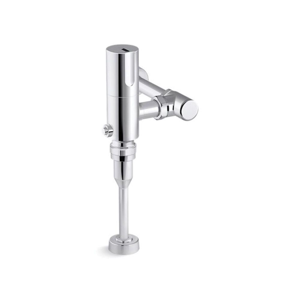 Kohler® 40UD00G20-CP Mach™ WAVE Touchless Flushometer, 1.5 V AA Alkaline Battery, 0.5 gpf Flush Rate, 3/4 in Spud, 25 psi Flowing/25 to 80 psi Static Pressure, Polished Chrome
