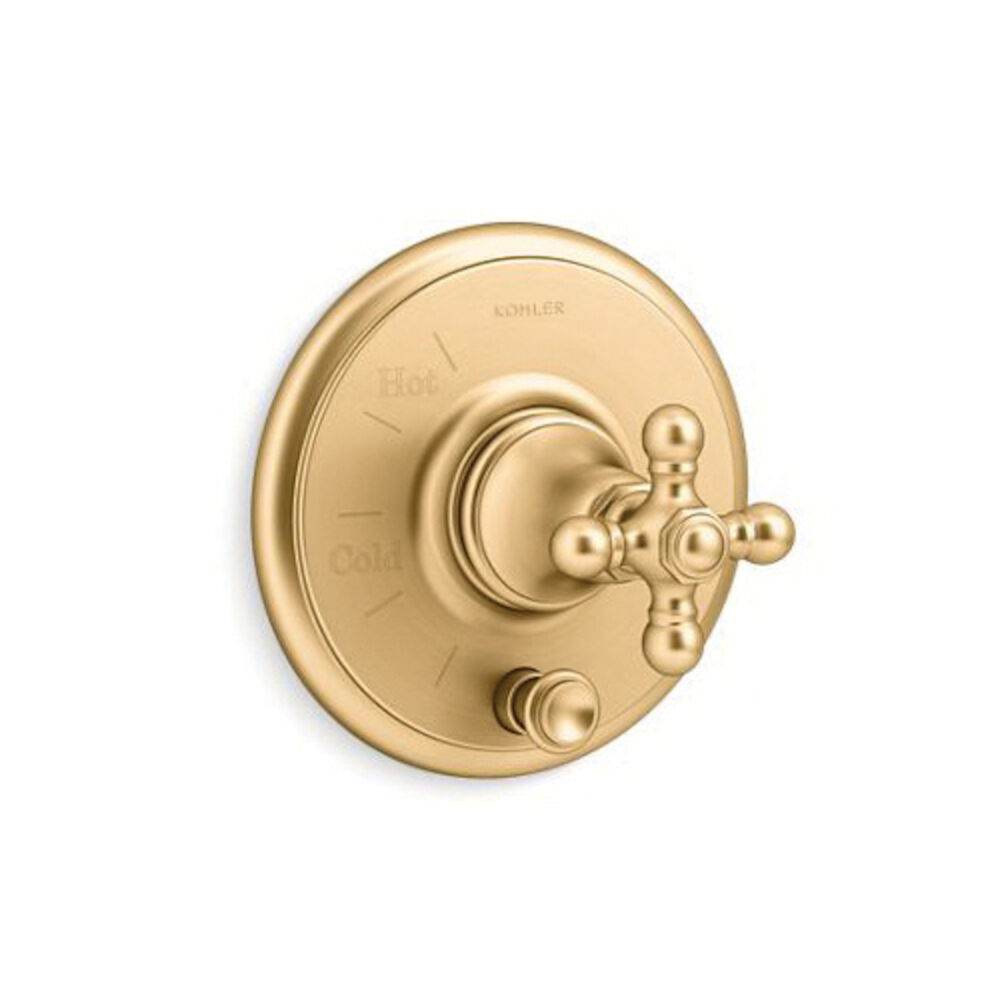 Kohler® T72768-3-2MB Valve Trim, Vibrant® Brushed Moderne Brass