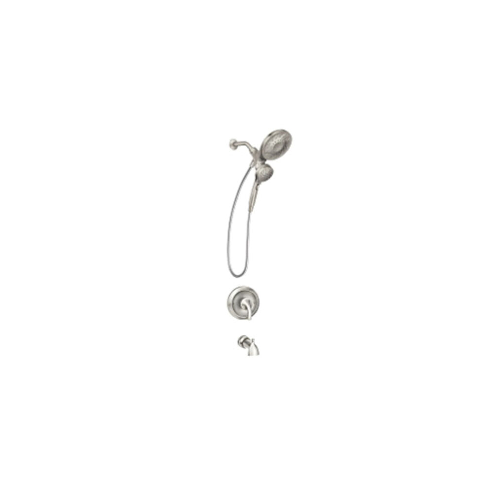 Moen® 82304SRN Tub/Shower Trim, 2.5 gpm Shower, Spot Resist™ Brushed Nickel