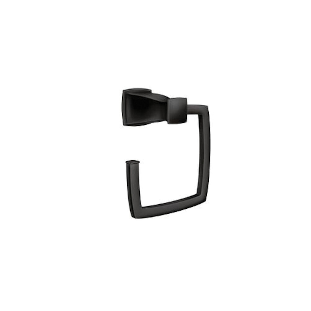 MY3586BL Hensley™ Towel Ring, 5" L Bar, Matte Black