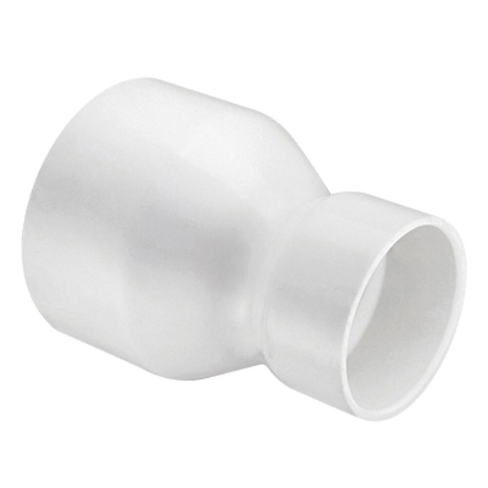 Schedule 80 PVC 2 X 1-1/4 Inch Reducing Coupling – Socket Connection, Gray, By ERA
