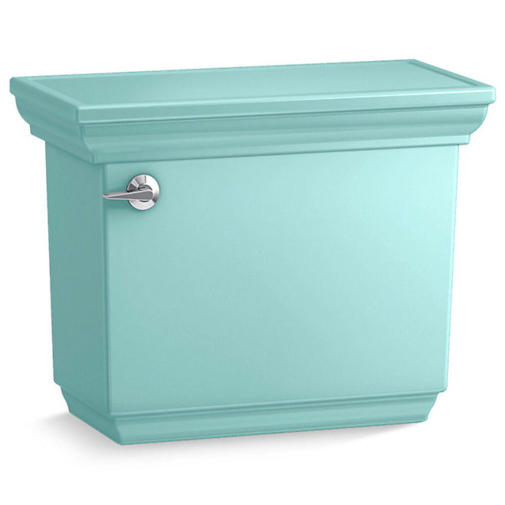 Kohler® K4434-H15 Memoirs™ Stately Toilet Tank, 1.28 gpf, Left Hand ...