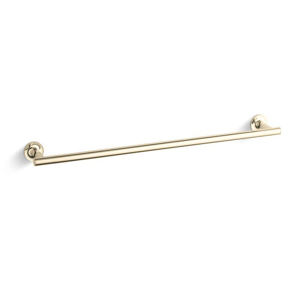 Kohler® 14436-AF 14436 Purist Wall-Mount Towel Bar, 24" L Bar, French Gold