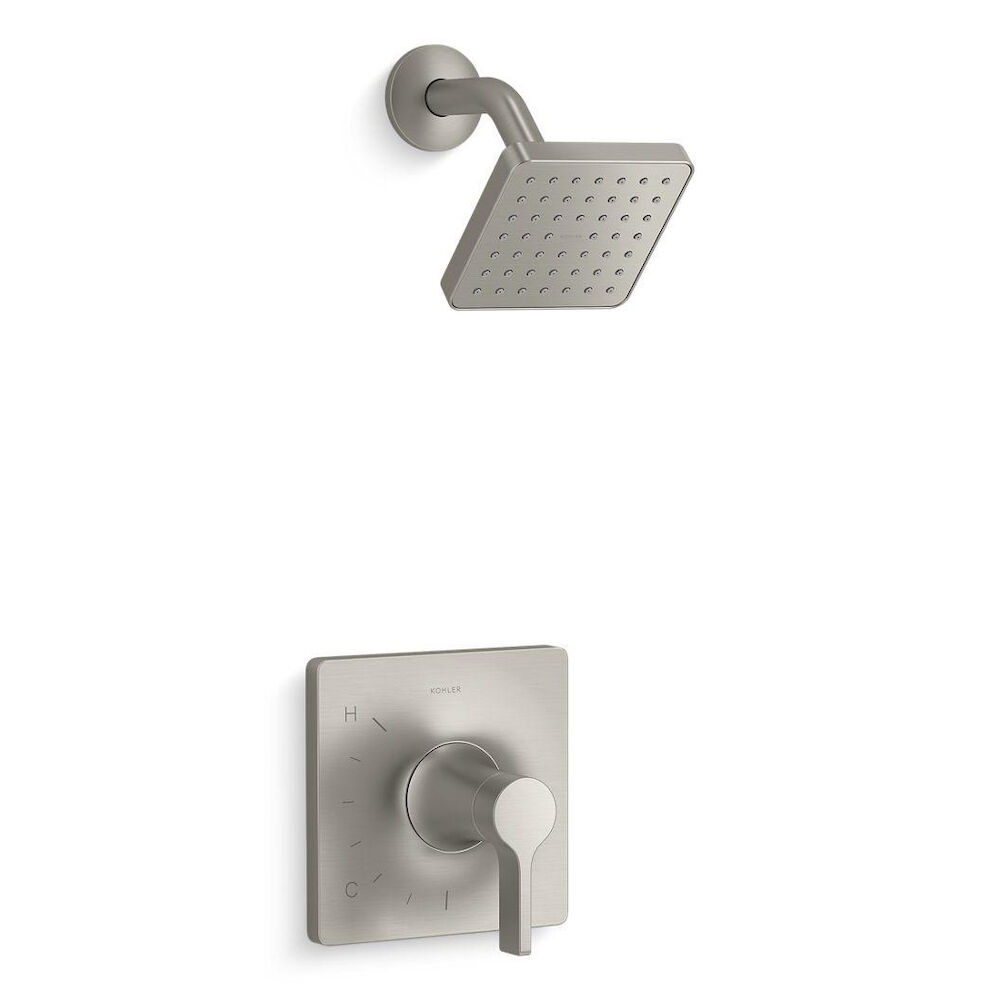 Kohler® TS28128-4G-BN TS28128-4G Kit Shower Trim, 1.75 gpm Shower, Vibrant Brushed Nickel