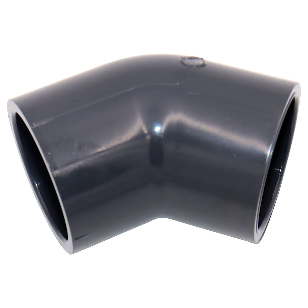 Spears® 817-015 Standard 45 deg Elbow, 1-1/2 in, Socket, SCH 80/XH, PVC, Domestic