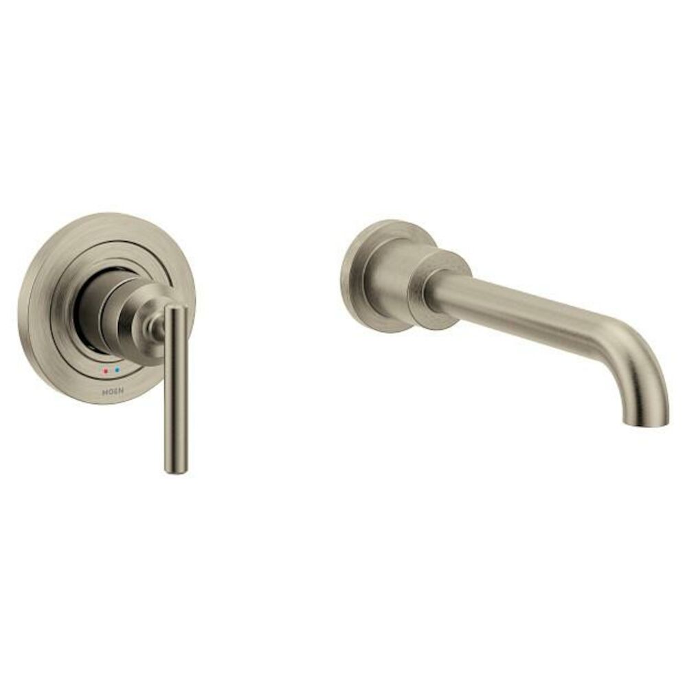 Moen® WT961BN Gibson Tub Filler, 8 gpm Flow Rate, 8" Center, 1 Handle, Brushed Nickel