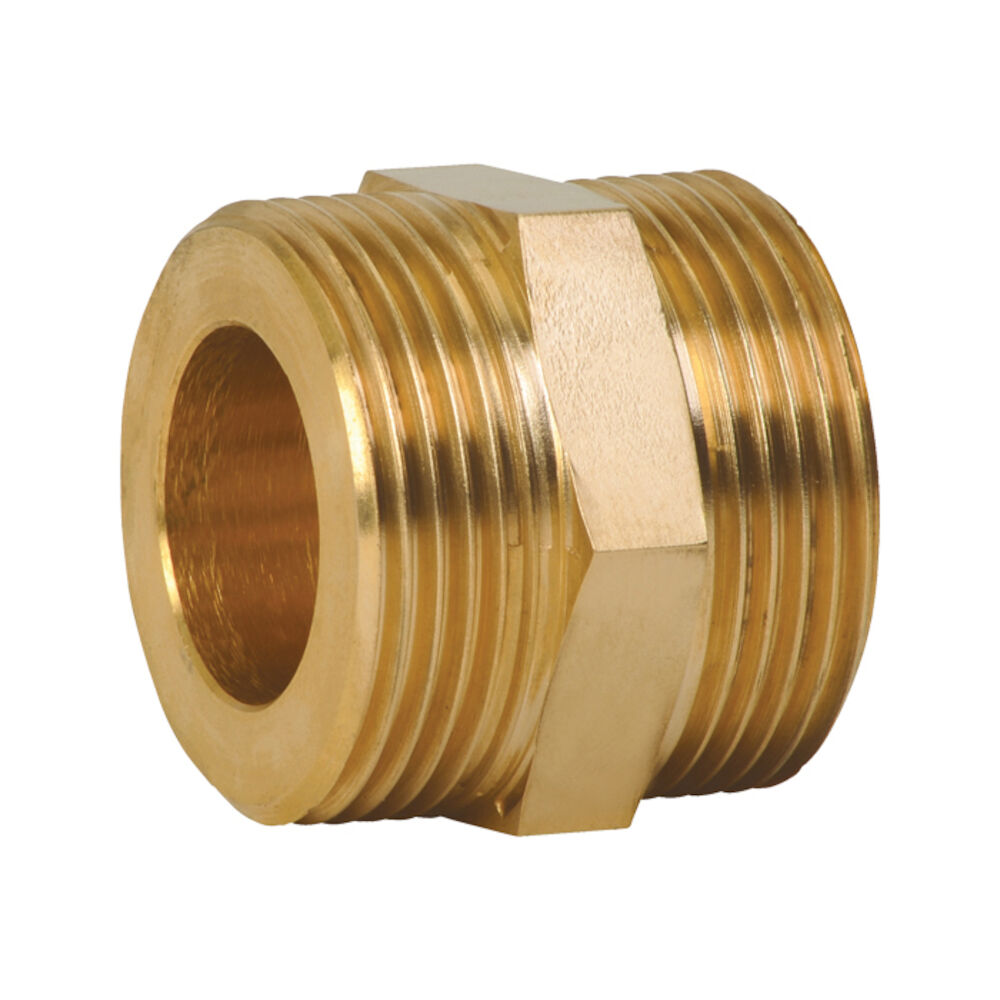 Caleffi NA12173 Double Nipple, 1 in, NPT