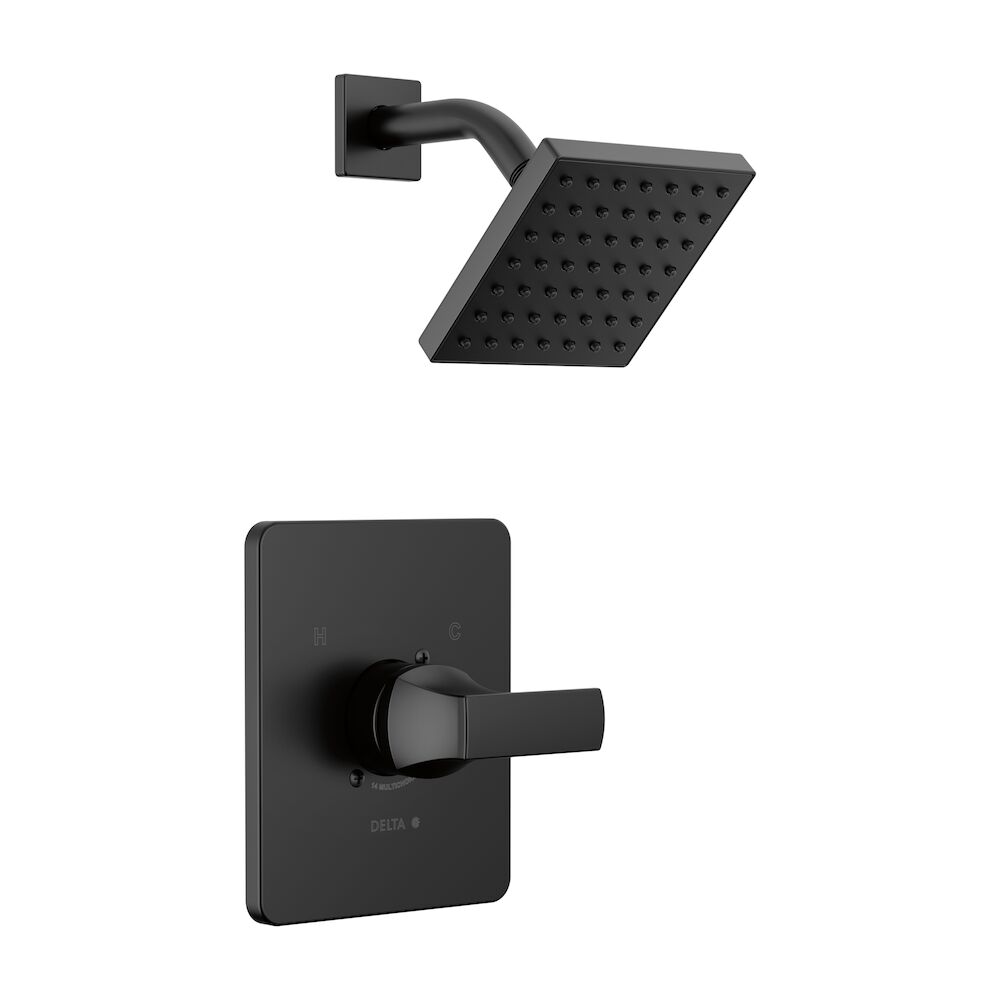 DELTA® T14237-BL 14 Series Standard Shower Trim, 1.75 gpm Shower, Matte Black