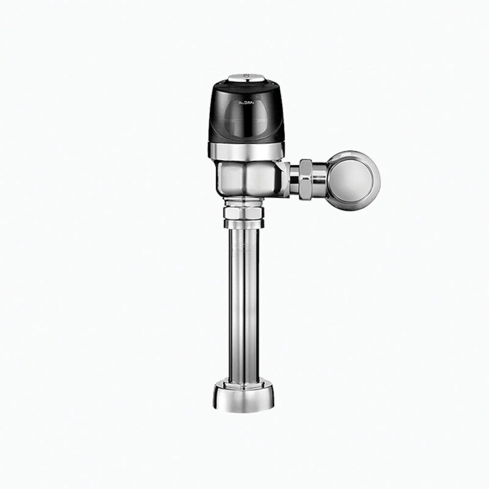 3790010 8110 Single-Flush Sensor Exposed Flushometer, Battery, Polished Chrome