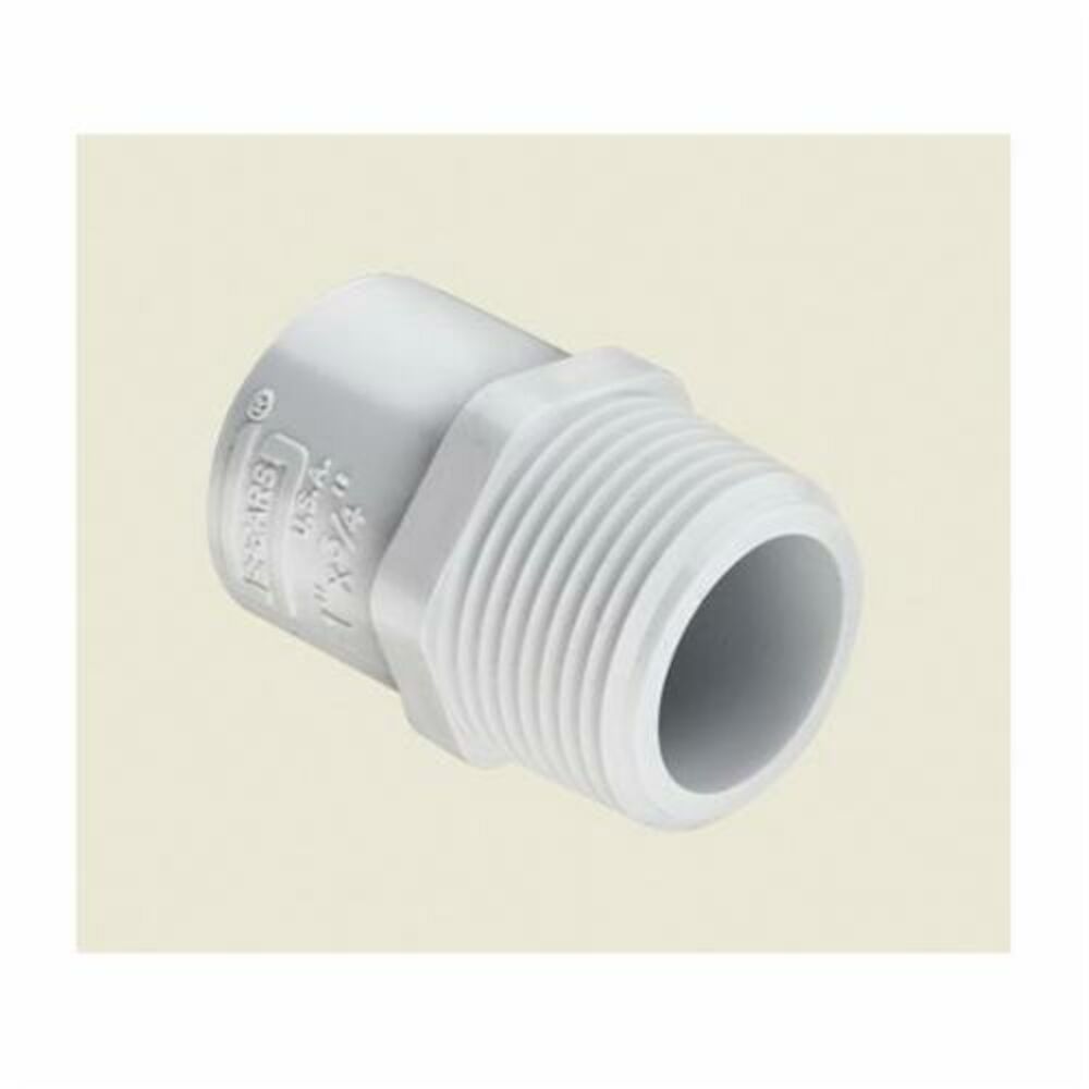 Spears® 436-213 Reducing Adapter, 1-1/2x2 in, MNPTxSocket, SCH 40/STD, PVC, Domestic