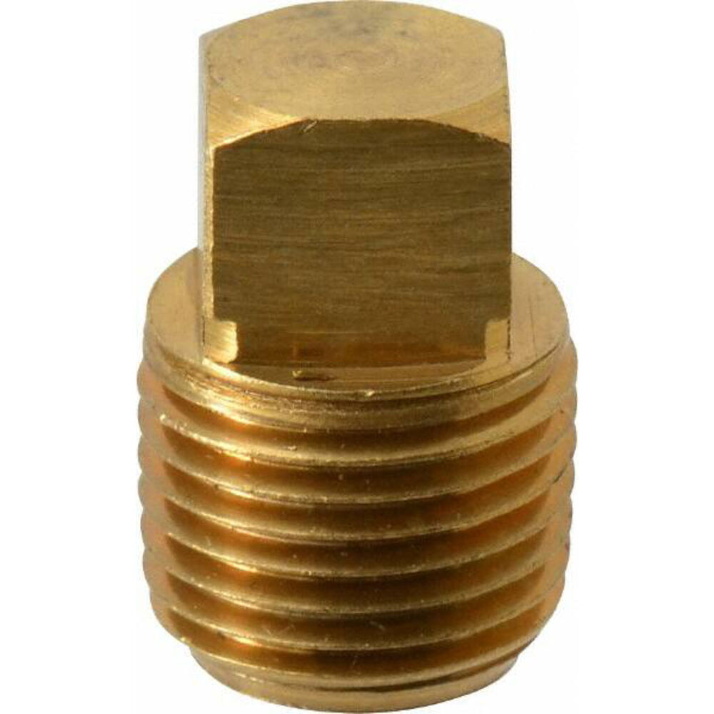 Eaton 3151X4 1/4 MPT, Brass Pipe Square Head Plug