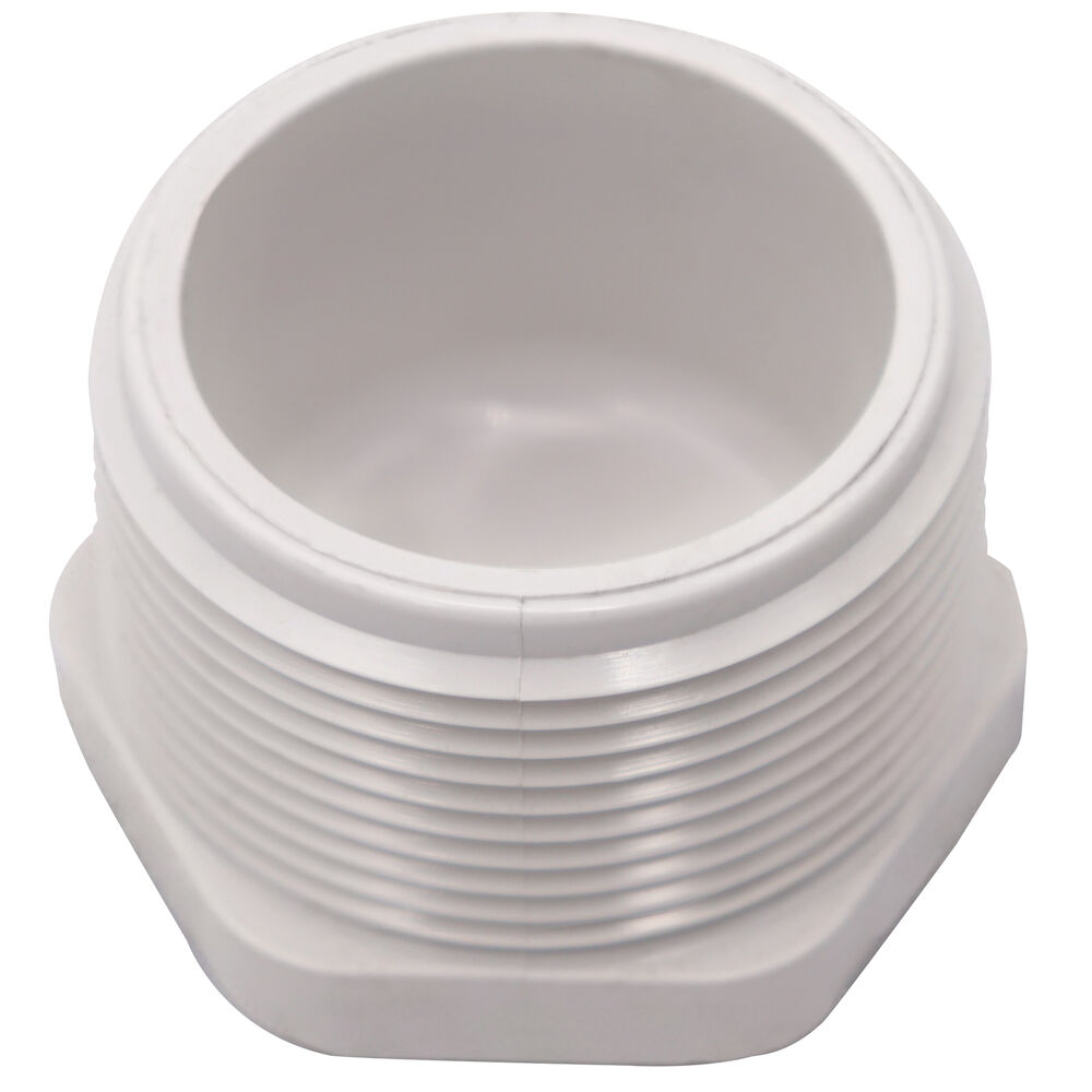 Spears® 450-015 Plug, 1-1/2", MNPT, SCH 40/STD, PVC, Domestic